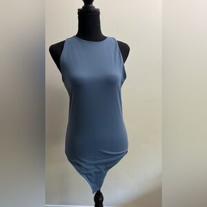 Abercrombie and Fitch Blue Bodysuit double lined medium